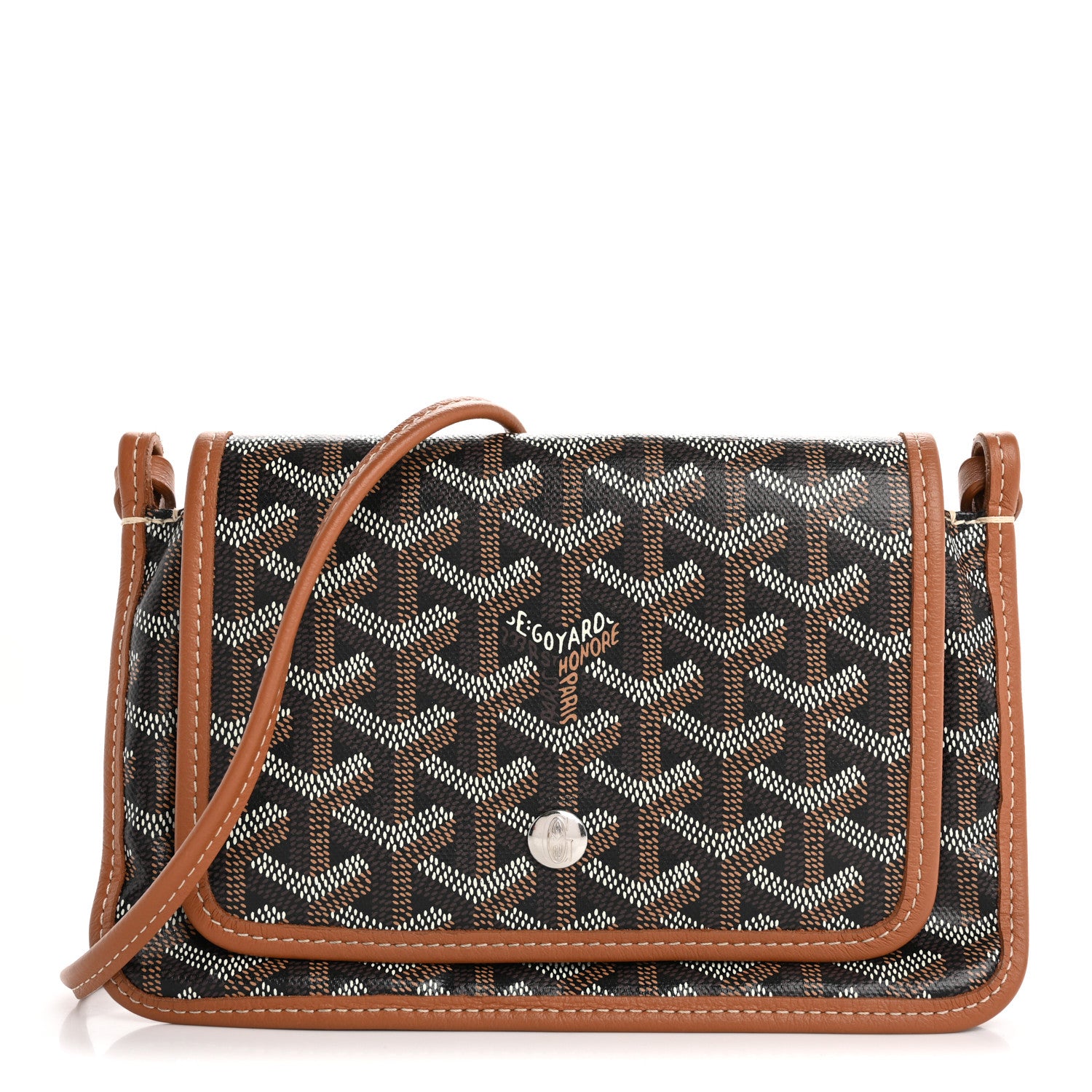 Goyard Goyardine Plumet Wallet Clutch Black Gold 1 of 11