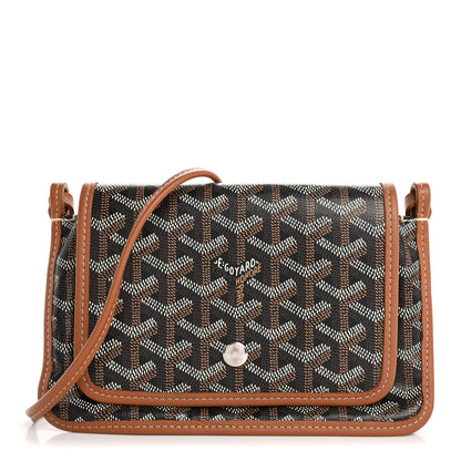 Goyard Goyardine Plumet Wallet Clutch Black Gold 1 of 11