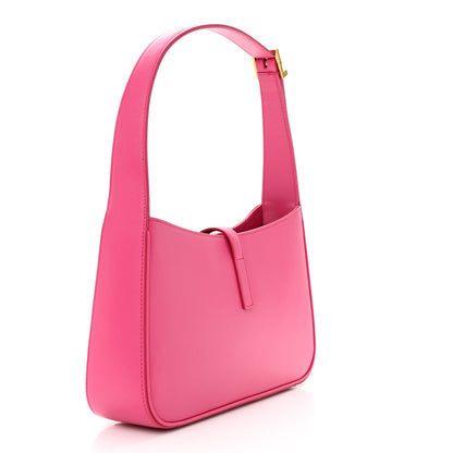 Saint Laurent Smooth Calfskin Le 5 A 7 Hobo Bubblegum 3 of 12