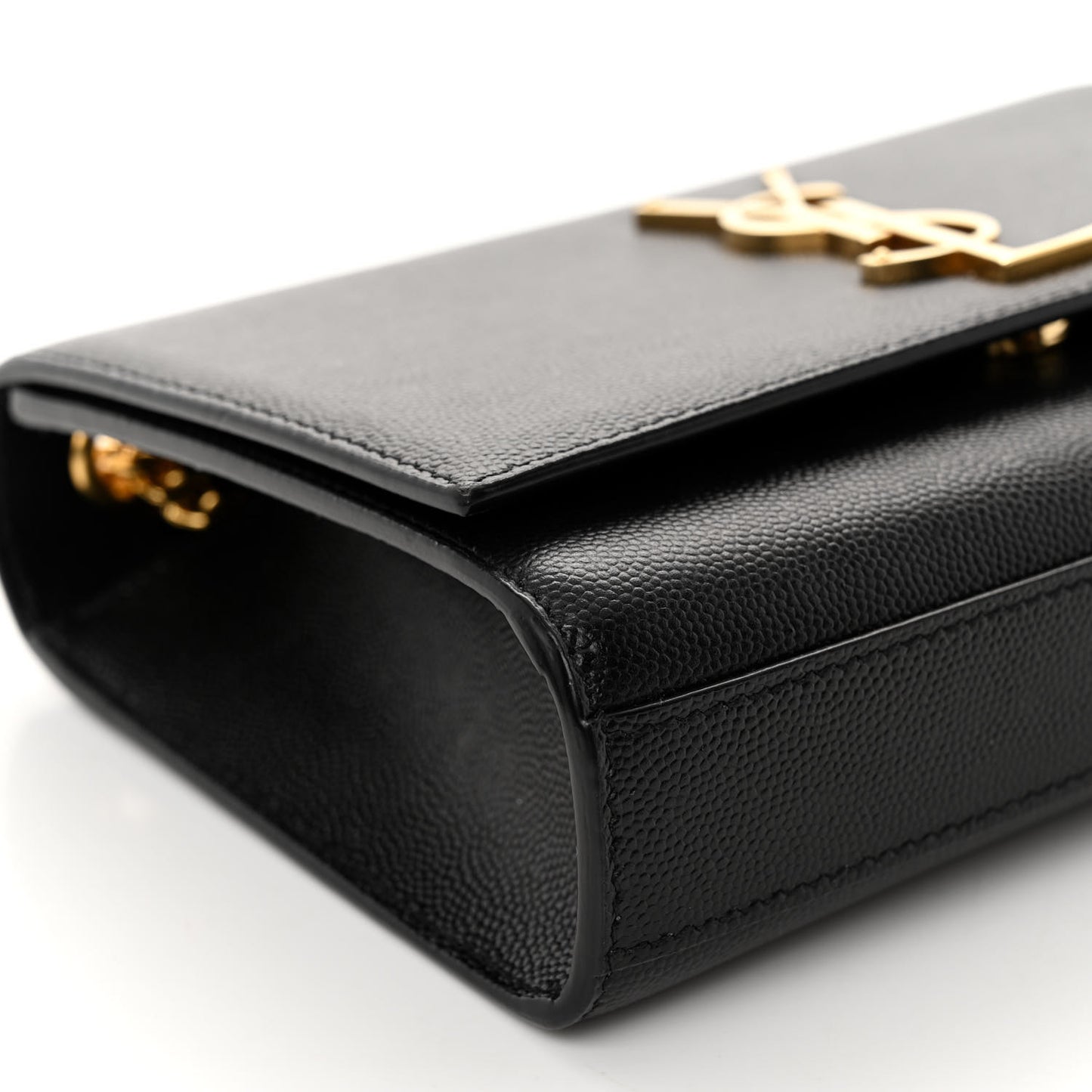 Grain De Poudre Small Monogram Kate Satchel Black