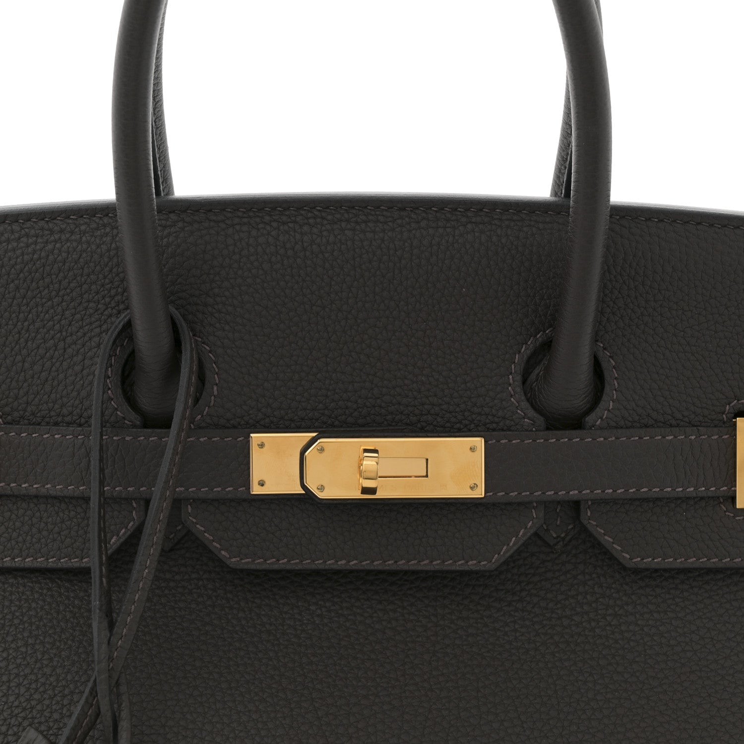 Hermes Togo Birkin 35 Macassar 8 of 10