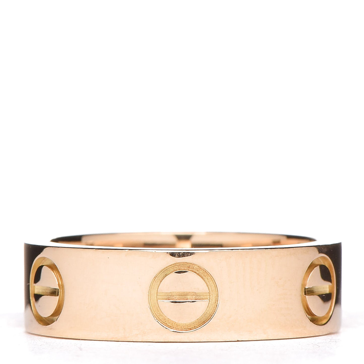 18K Yellow Gold 5.5mm LOVE Ring 51 5.75