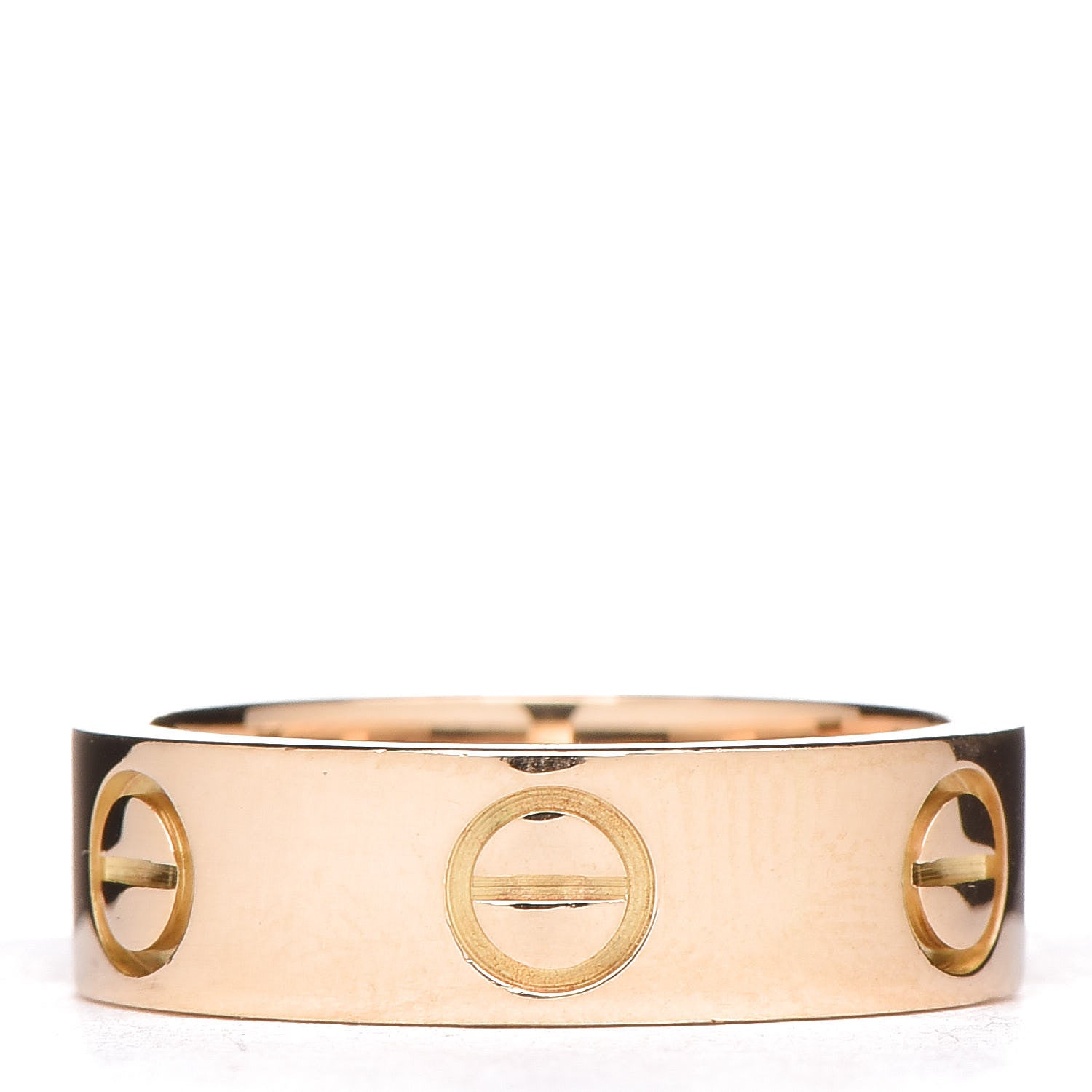 Cartier 18K Yellow Gold 5.5mm LOVE Ring 51 5.75 3 of 5