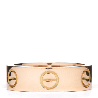 Cartier 18K Yellow Gold 5.5mm LOVE Ring 51 5.75 3 of 5