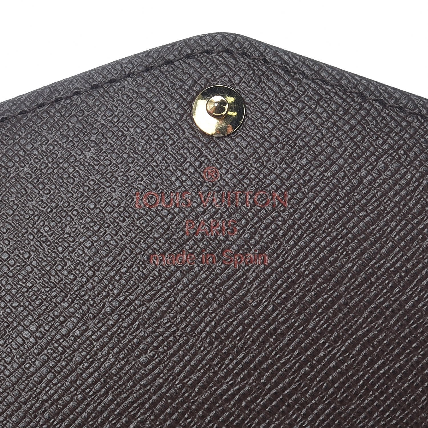 Louis Vuitton Damier Ebene Sarah Wallet NM 6 of 9