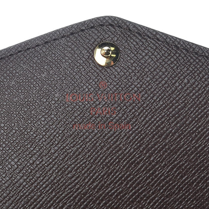 Louis Vuitton Damier Ebene Sarah Wallet NM 6 of 9