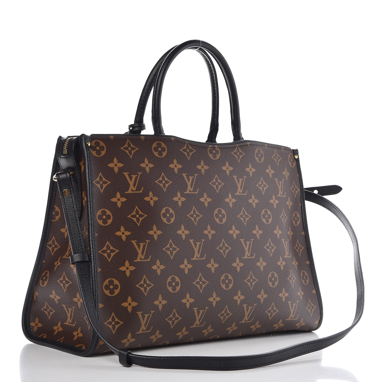 Louis Vuitton Monogram Popincourt MM Black 4 of 7