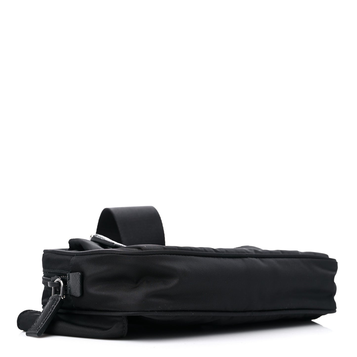 Re-Nylon Saffiano Belt Bag Black