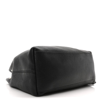 Gucci Pebbled Calfskin Medium Soho Chain Shoulder Bag Black 4 of 10
