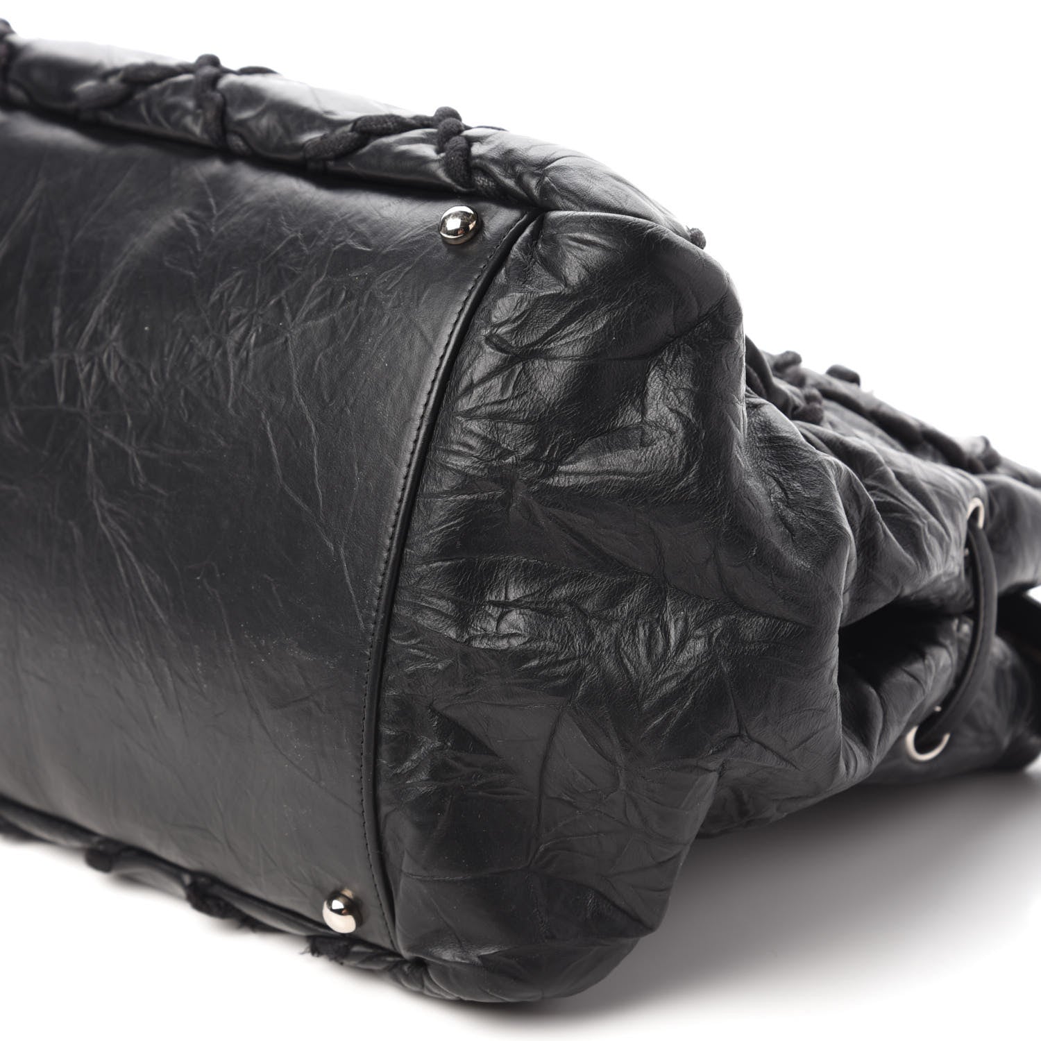 Chanel Calfskin Ultra Stitch Tote Black 7 of 13