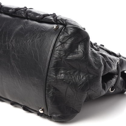 Chanel Calfskin Ultra Stitch Tote Black 7 of 13