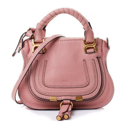 Chloe Calfskin Mini Marcie Satchel Fallow Pink 1 of 4