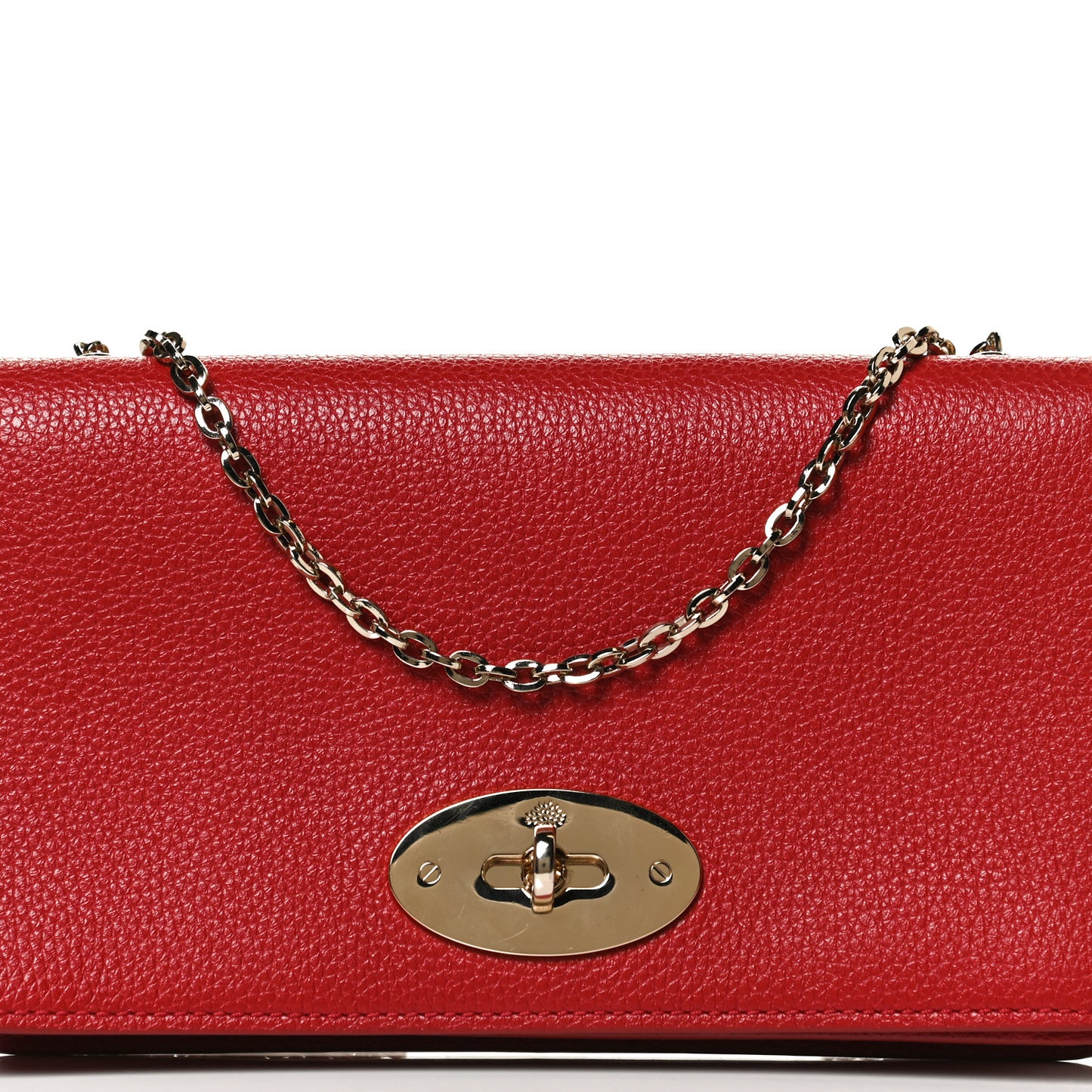 Grainy Print Bayswater Clutch Wallet Tomato Red
