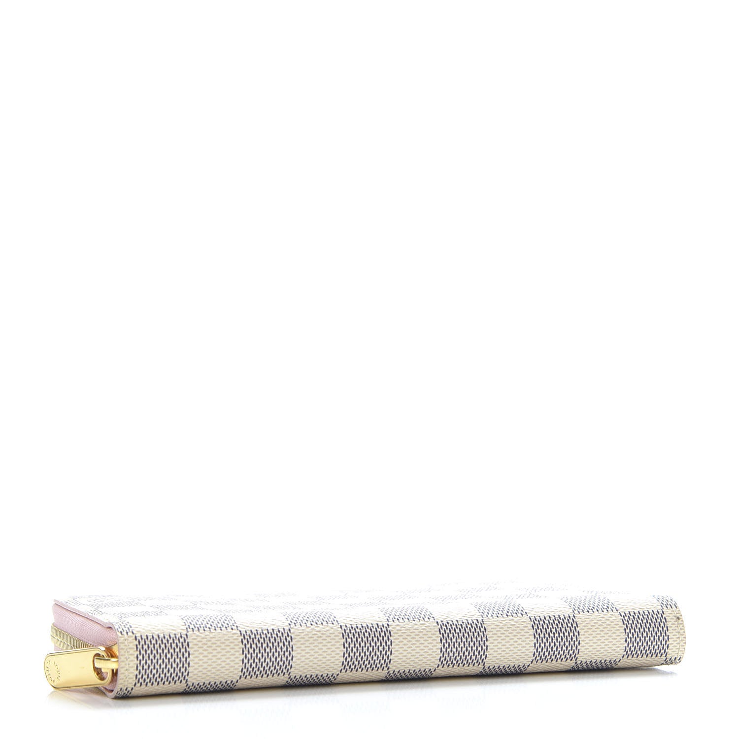 Louis Vuitton Damier Azur Zippy Wallet Rose Ballerine 3 of 8