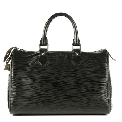 Louis Vuitton Epi Speedy 25 Black 1 of 7