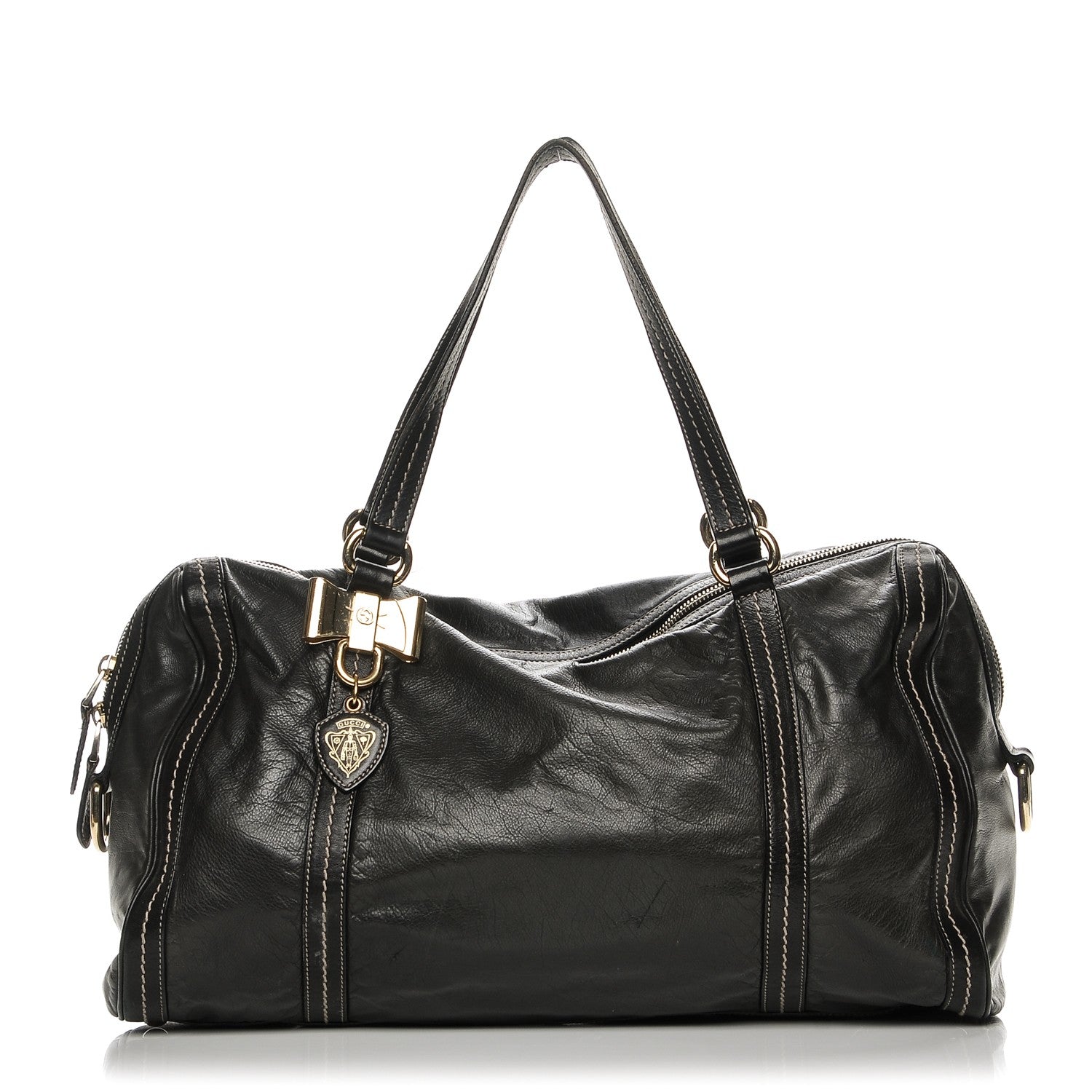 Gucci Nappa Medium Duchessa Boston Black 1 of 12