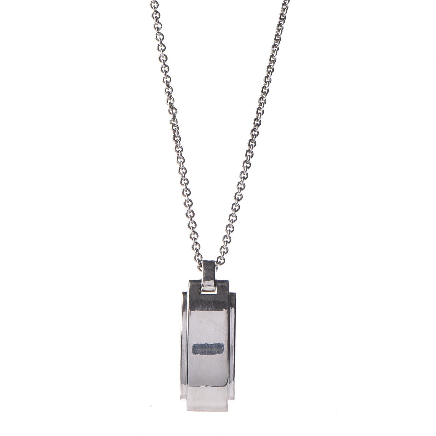 Tiffany Sterling Silver Metropolis Pendant Necklace 1 of 9