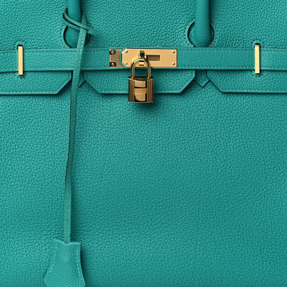 Hermes Togo Birkin 35 Vert Verone 8 of 10