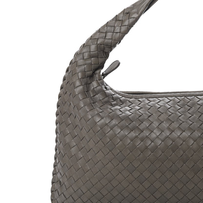Bottega Veneta Nappa Intrecciato Medium Veneta Hobo Grey 7 of 12