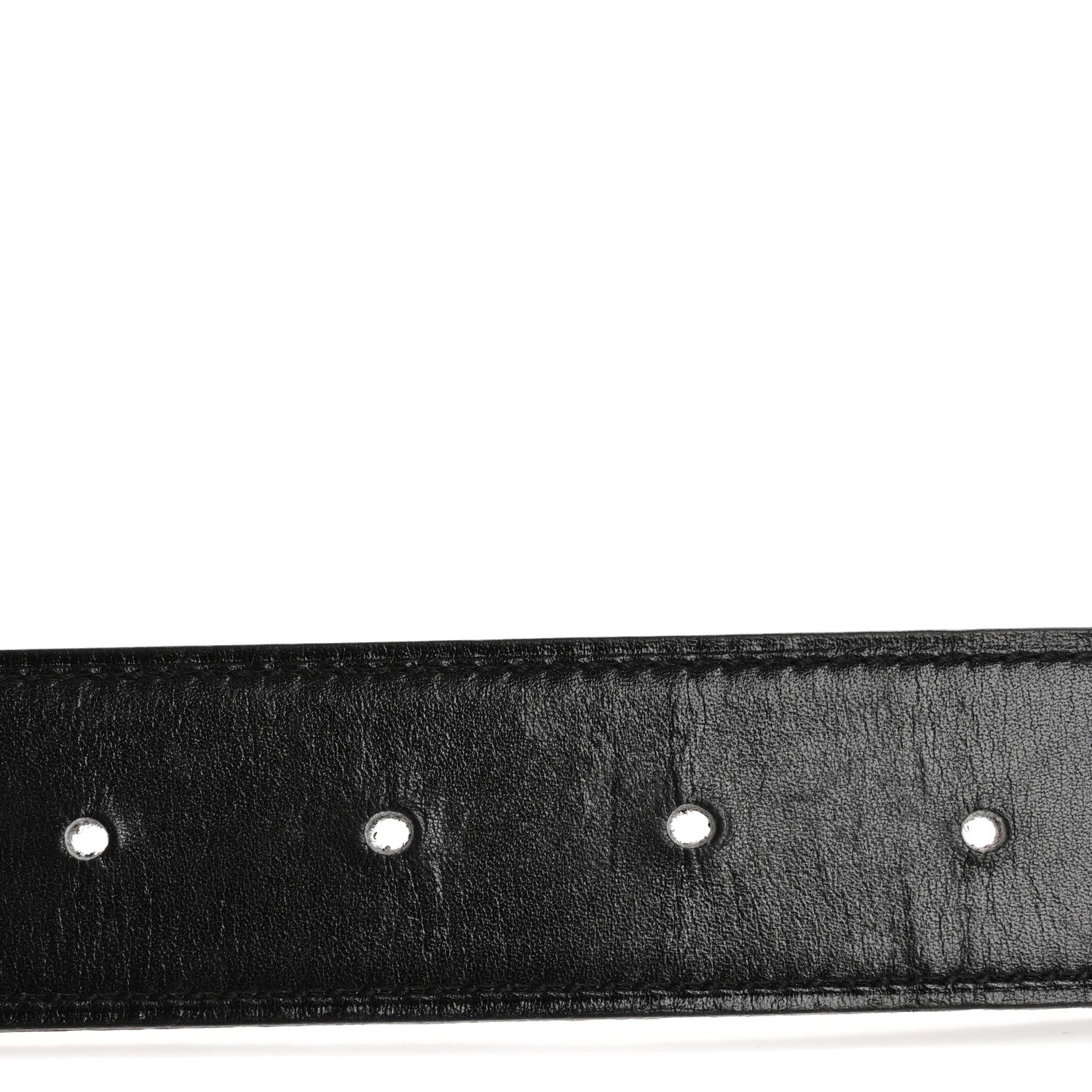 Hermes Box Togo Reversible 32mm Belt Strap 85 34 Black Gold 3 of 6