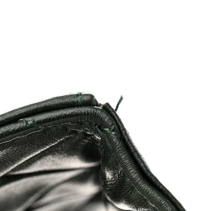 Chanel Lambskin Quilted Small Single Flap With Pouch Green 16 of 17