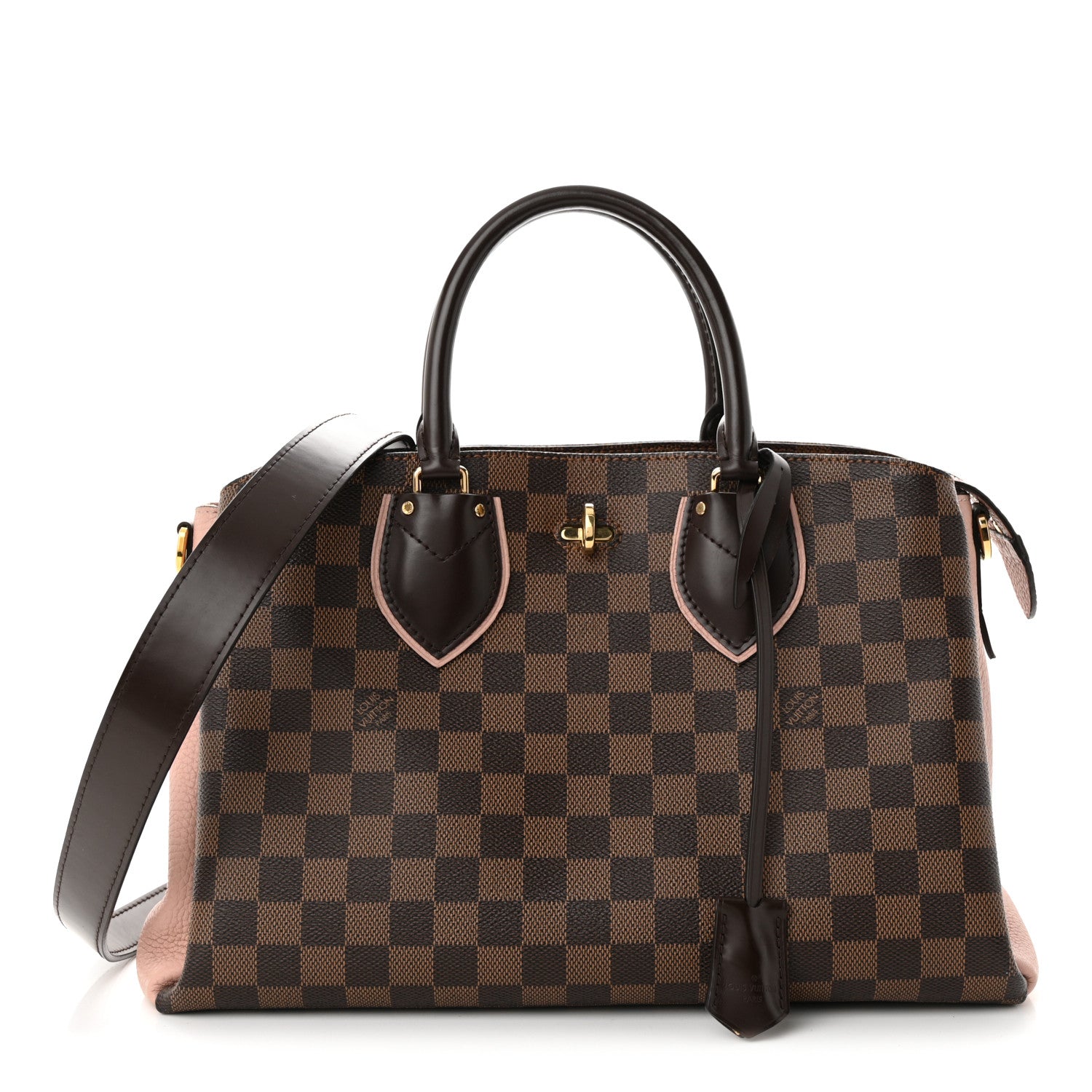 Louis Vuitton Cuir Taurillon Damier Ebene Normandy Magnolia 1 of 14
