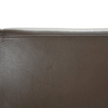 Celine Calfskin Suede Tri-color Large Trapeze Olive 19 of 22