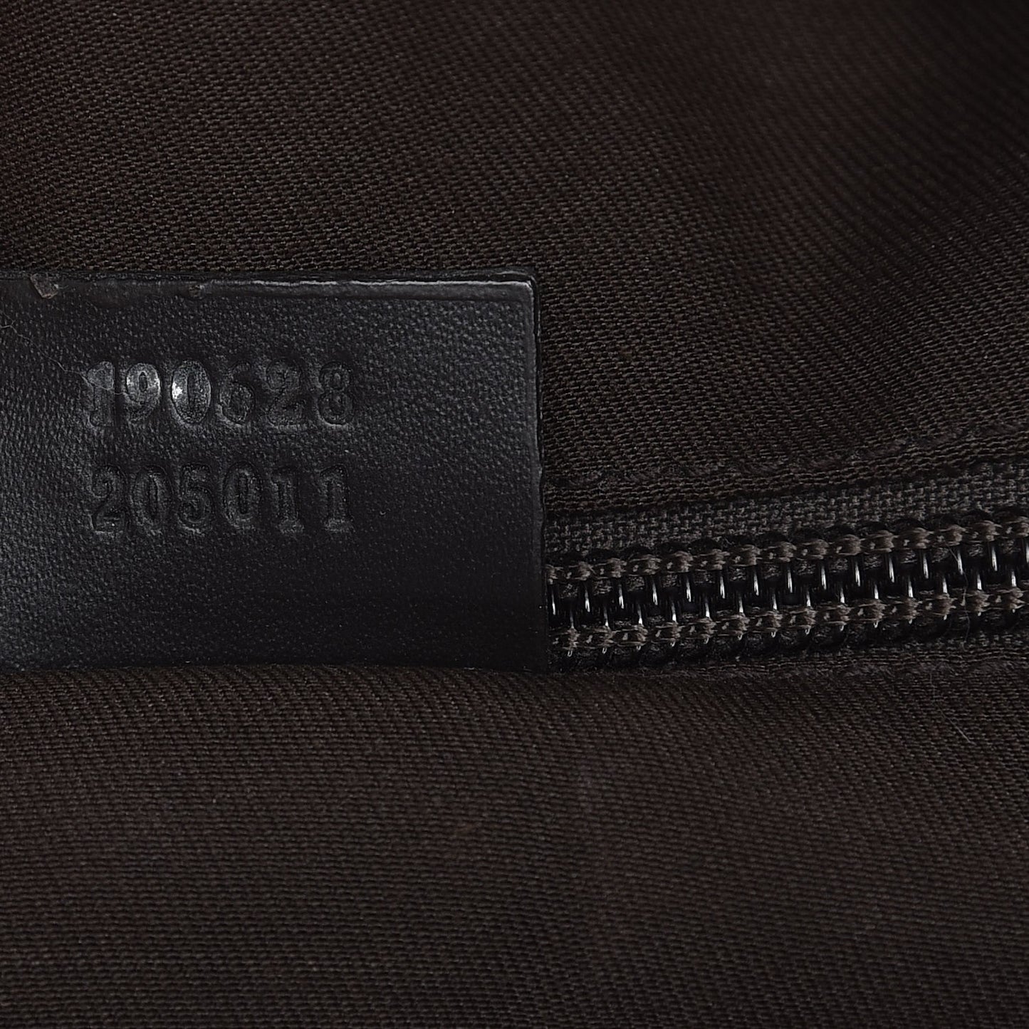 Denim Monogram Messenger Bag Dark Brown