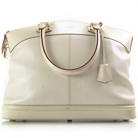 Suhali Lockit GM Handbag White