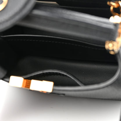 Louis Vuitton Taurillon Mini Capucines Black 6 of 9