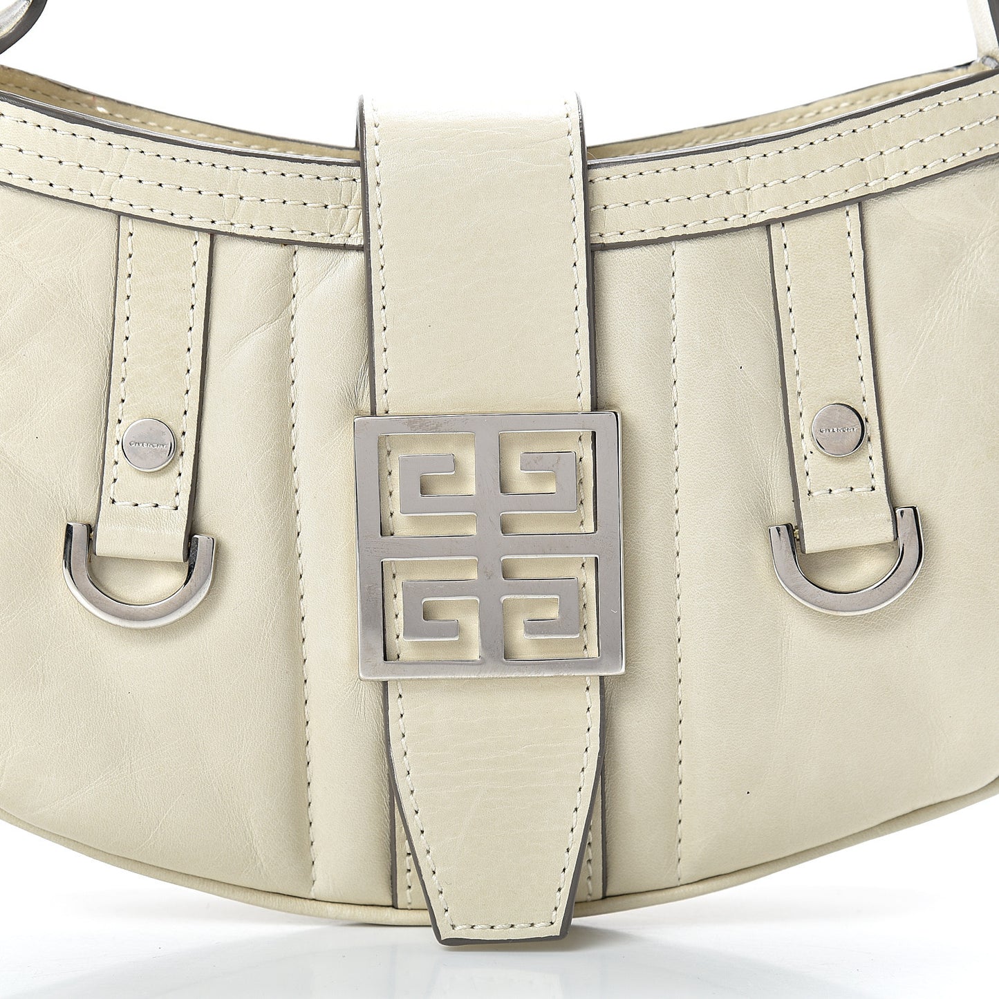 Lambskin Shoulder Bag Ivory