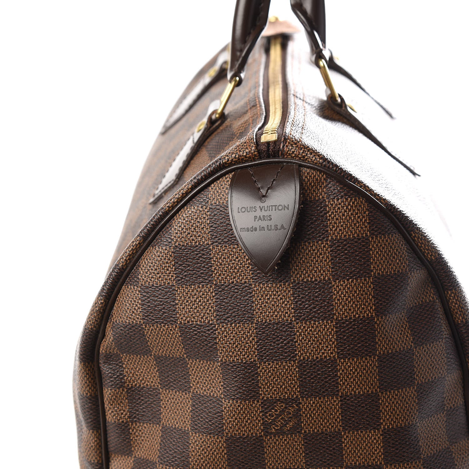 Louis Vuitton Damier Ebene Speedy 30 9 of 12