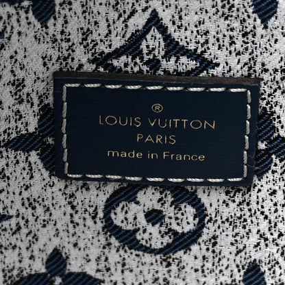 Louis Vuitton Monogram Jacquard Denim Onthego MM Bleu 6 of 9