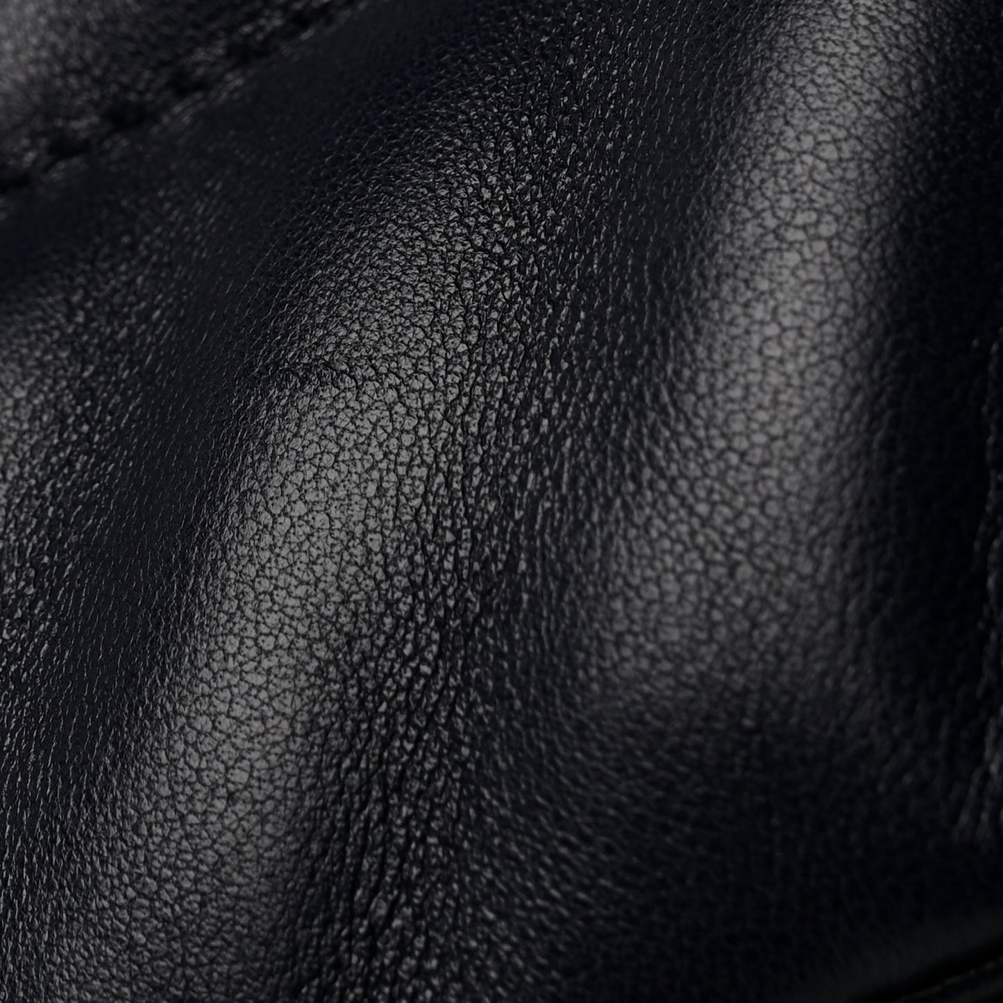 Lambskin Quilted Small Loulou Puffer Monogram Chain Satchel Marine