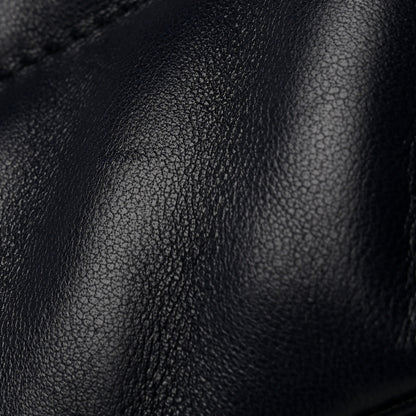 Saint Laurent Lambskin Quilted Small Loulou Puffer Monogram Chain Satchel Marine 10 of 10