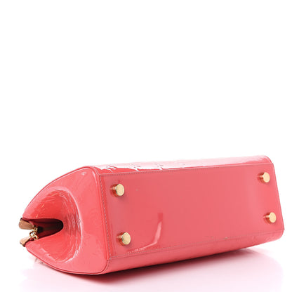 Louis Vuitton Vernis Brea MM Rose Litchi 4 of 17