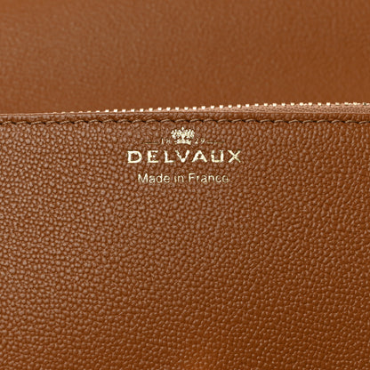 Delvaux Grained Calfskin Simplissime Wallet Vegetal 6 of 6
