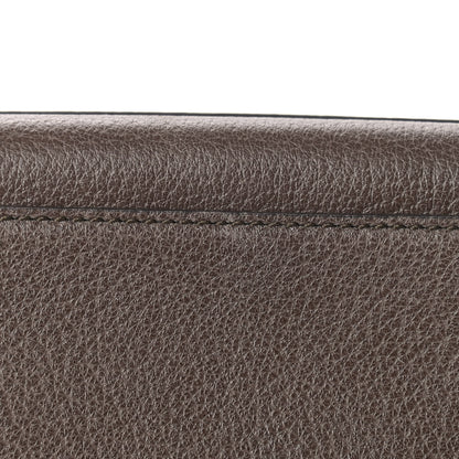 Gucci Textured Calfskin Web Crystal Butterfly Stripe Medium Totem Top Handle Bag New Acero 19 of 19
