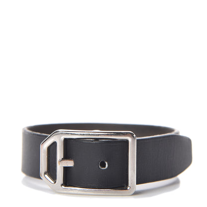 Hermes Chamonix Swift Paddock Bracelet T5 Black Etain 1 of 6