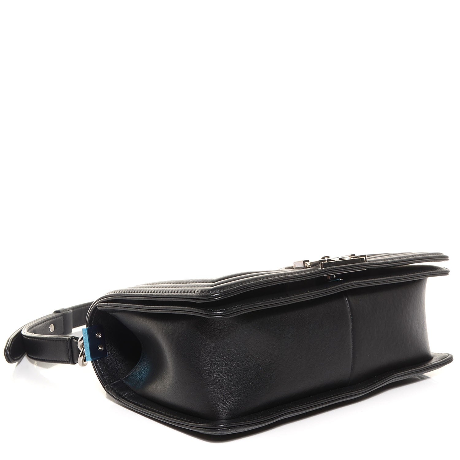 Chanel Calfskin Quilted Medium Boy Flap Black 4 of 9