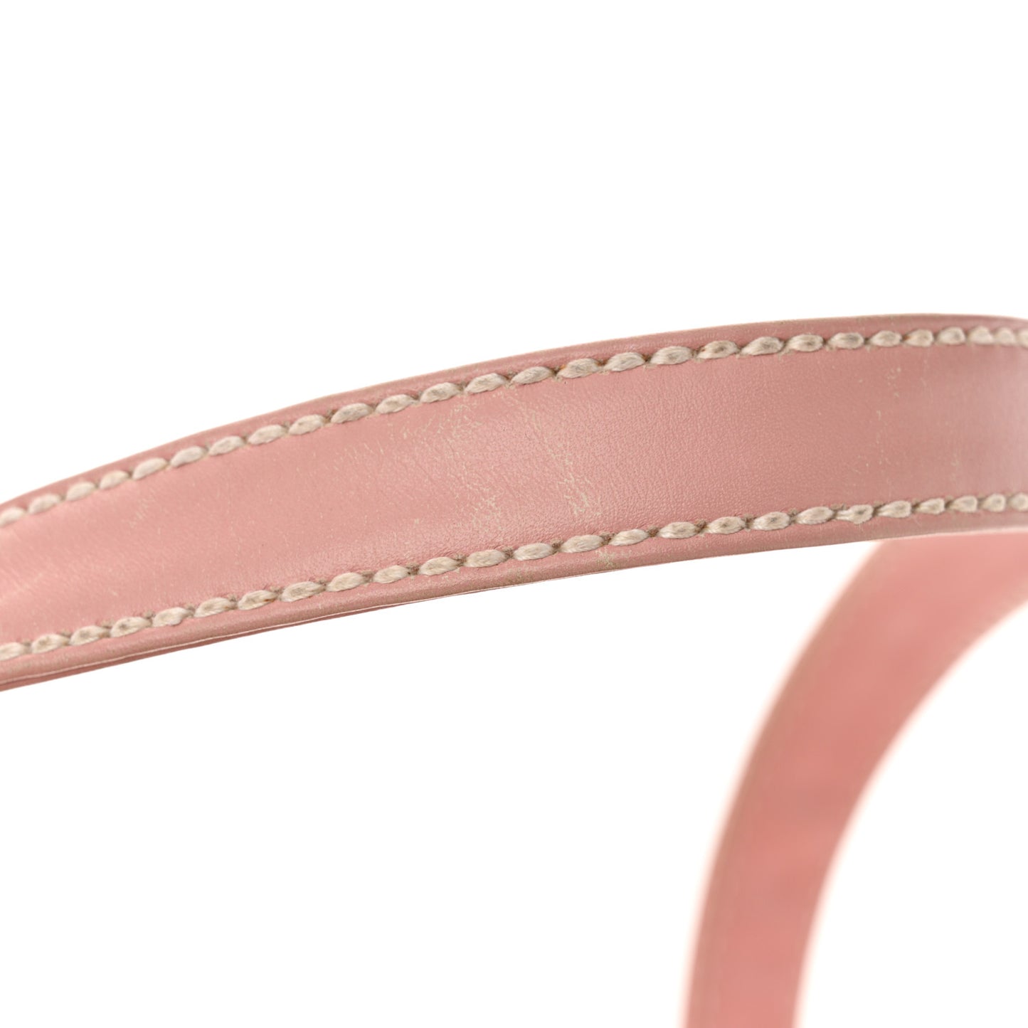 Calfskin Wild Stitch Tote Pink