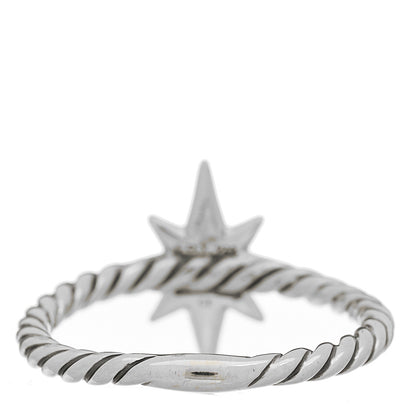 David Yurman Sterling Silver Diamond Cable Collectibles North Star Stack Ring 49 4.75 3 of 5