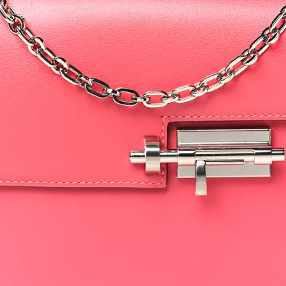 Hermes Tadelakt Mini Verrou Chaine Bag Rose Lipstick 8 of 11