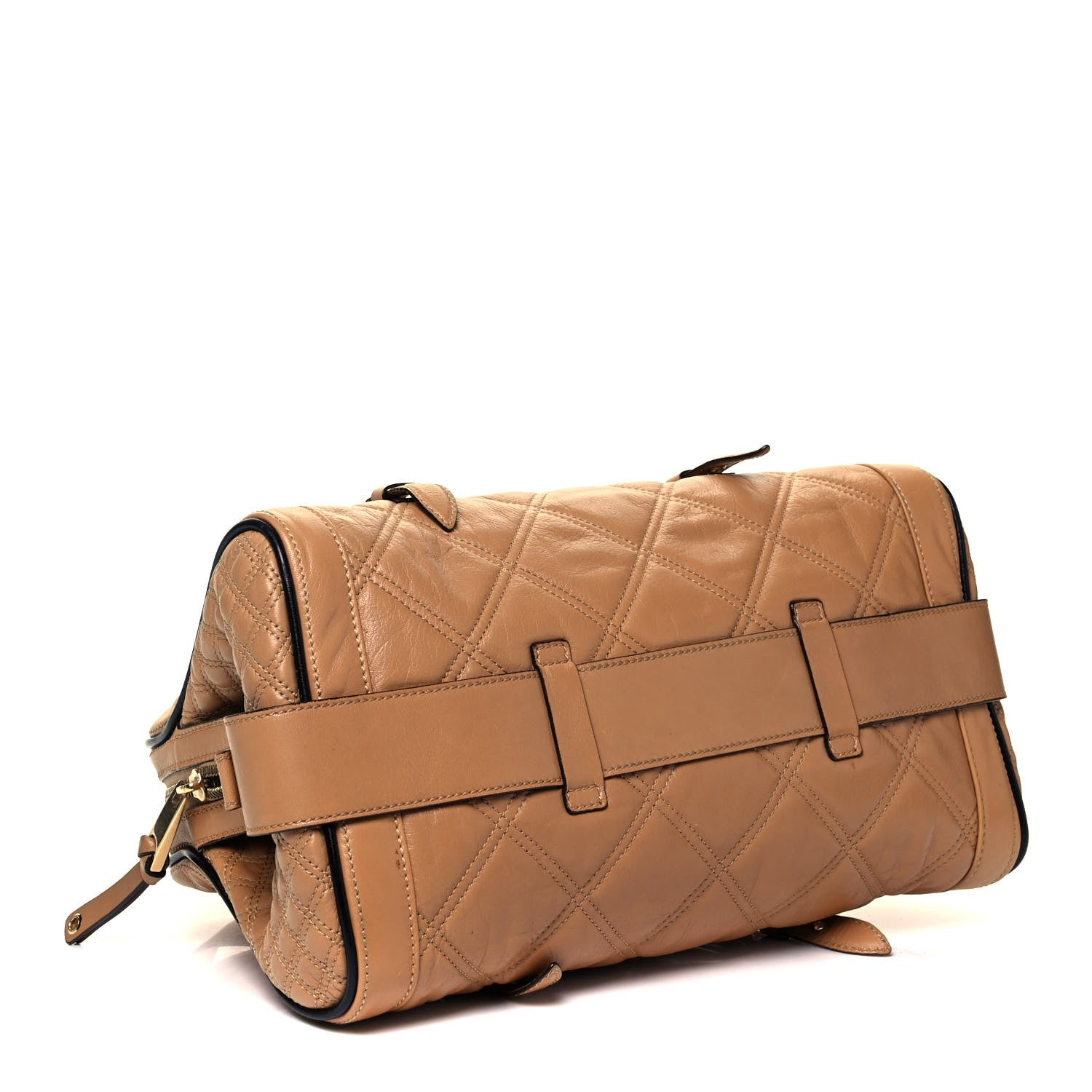 Marc Jacobs Quilted Emily Bowler Tan 3 of 8