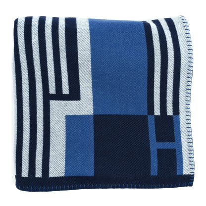 Hermes Wool Cashmere Ithaque Blanket 1 of 3