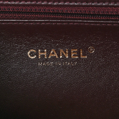 Chanel Caviar Quilted Medium CC Filigree Vanity Case Light Beige 6 of 9