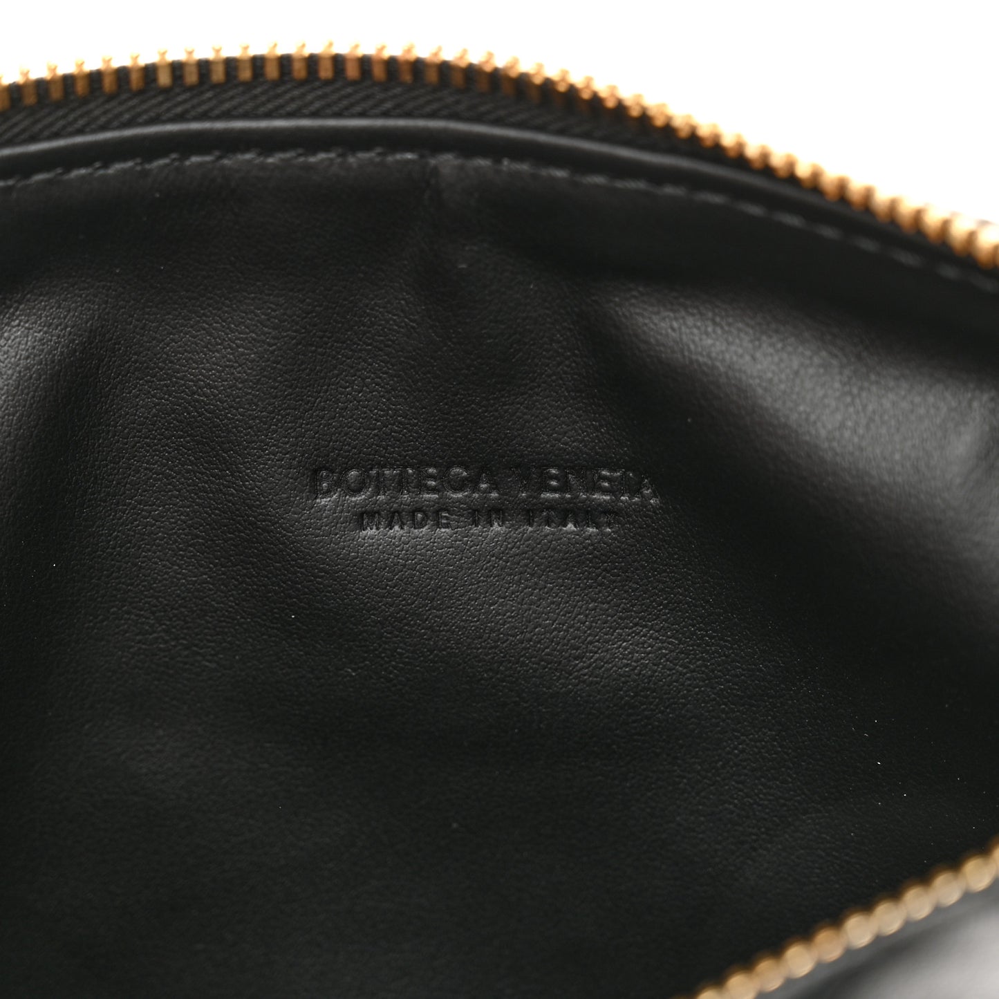 Calfskin Nappa Intrecciato Mini Wallace Black