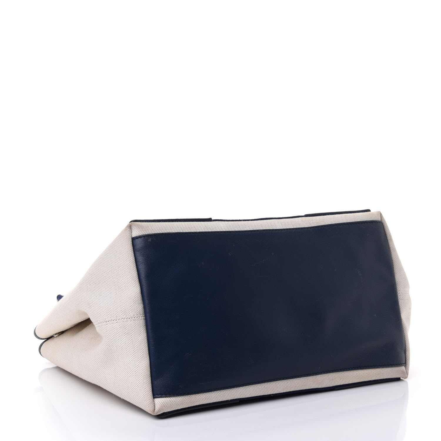 Balenciaga Canvas S Navy Cabas Natural Bleu Nuit 3 of 5