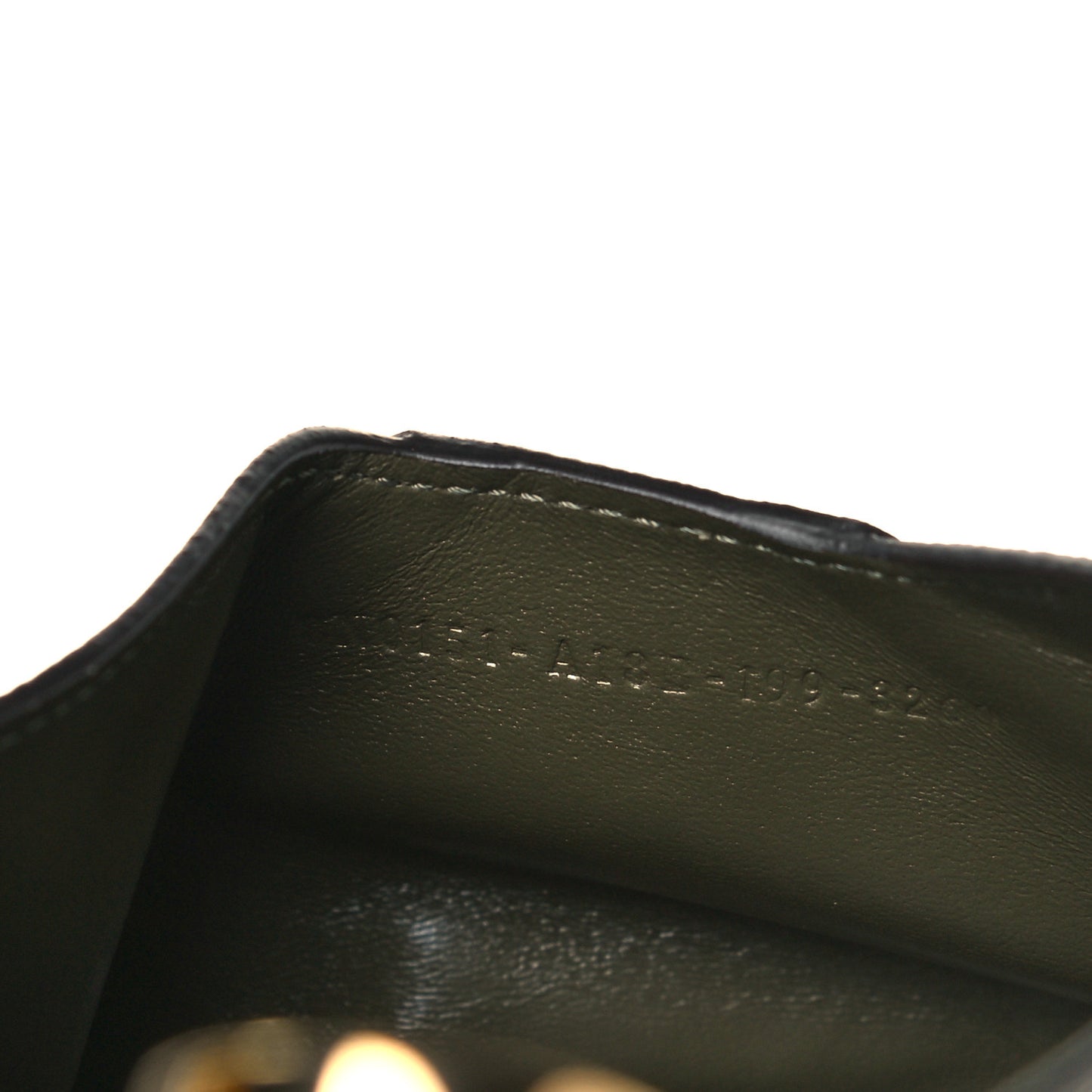 Vitello Cruise F is Fendi Envelope Pouch Asparago