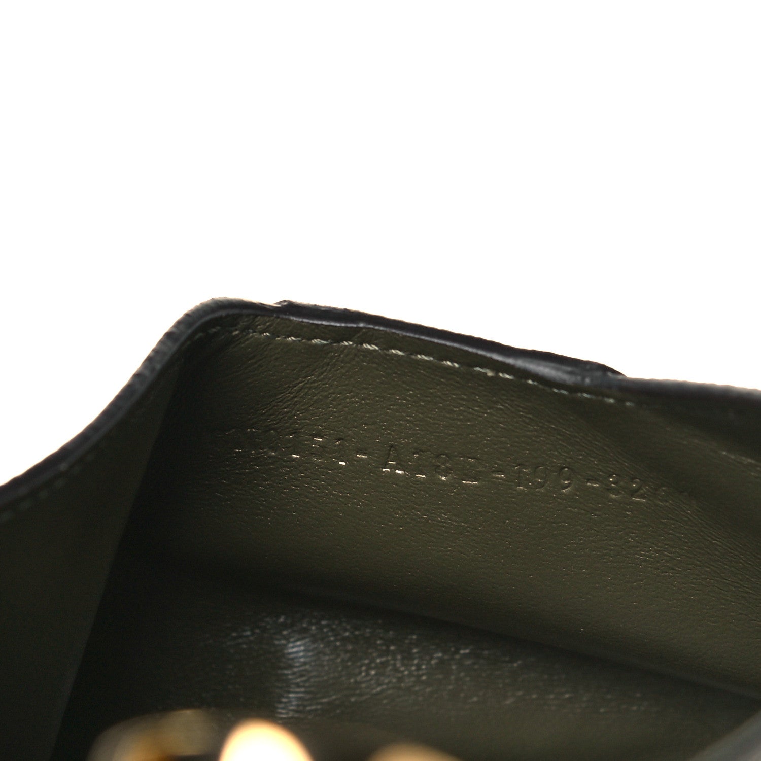 Fendi Vitello Cruise F is Fendi Envelope Pouch Asparago 9 of 9
